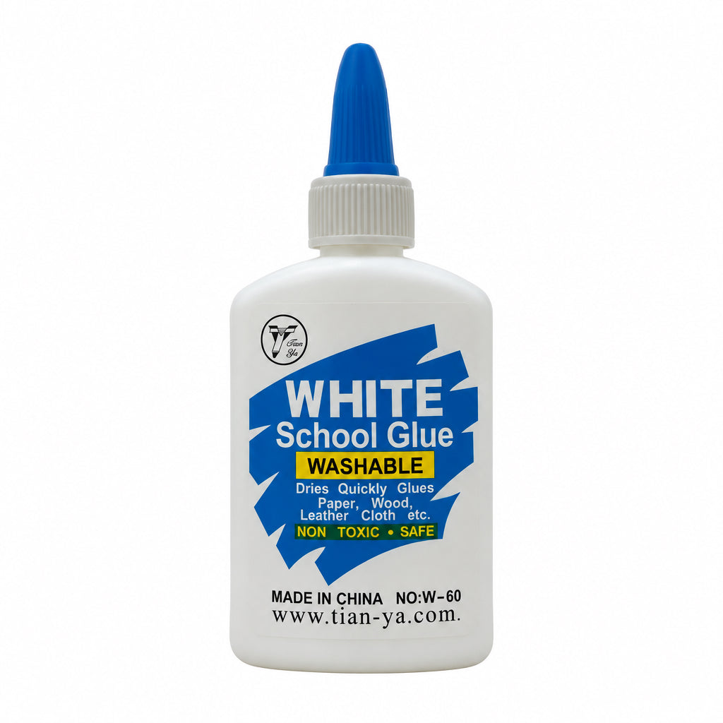 White School Glue Washable: Tian Ya, Yian ye, No. W-60