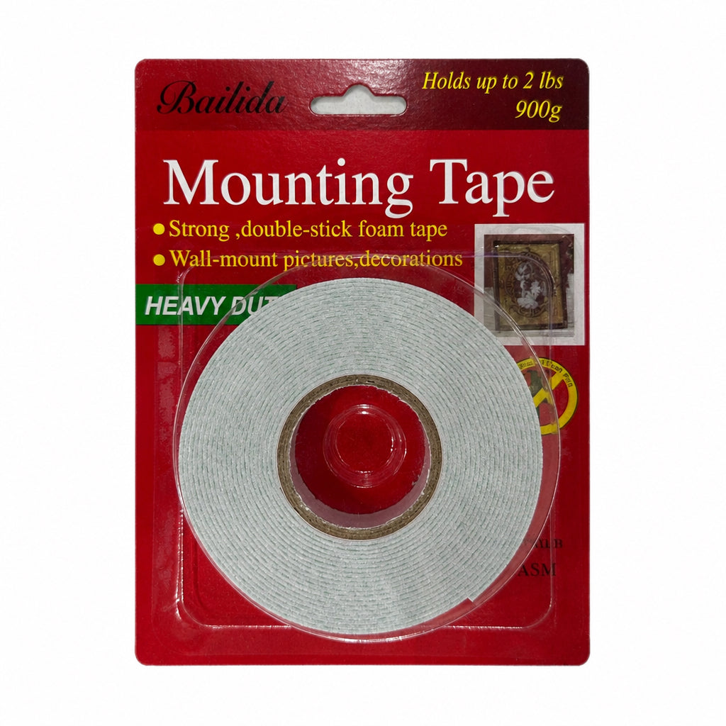 Bailida Mounting tape Heavy Duty 18mmx5y 900g