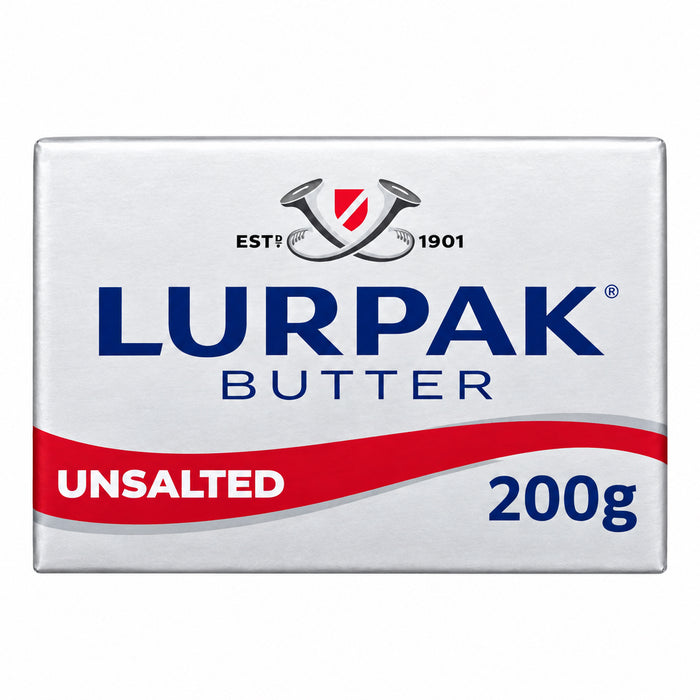 Lurpak Unsalted Butter 200g