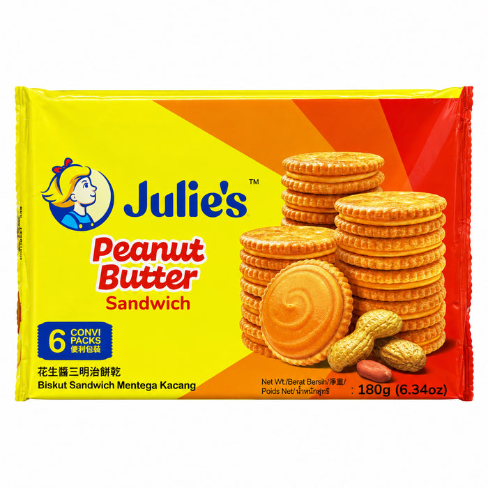 Julie’s Peanut Butter Sandwich 180g
