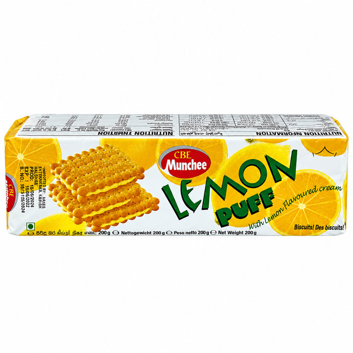 Munchee Lemon Puff 200g