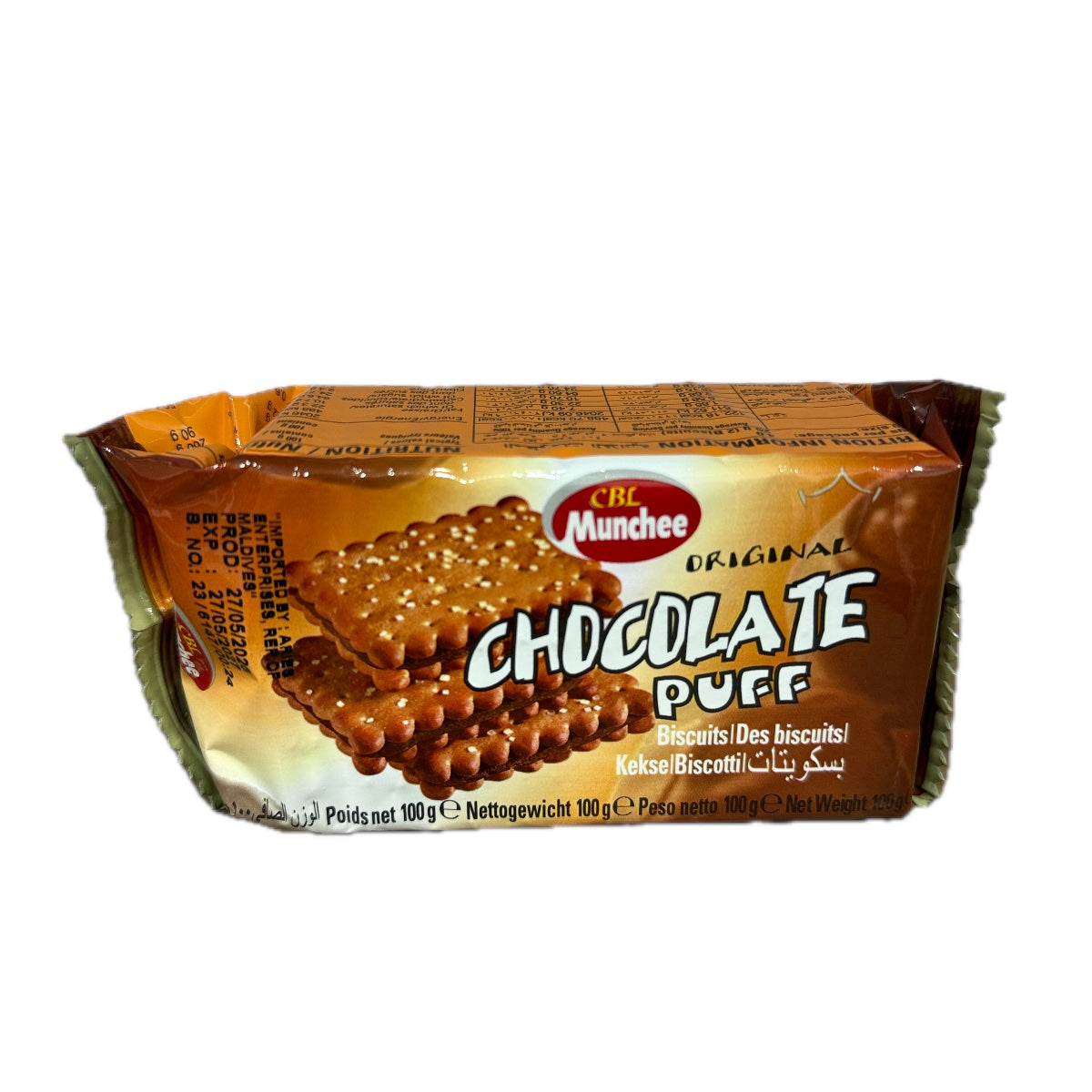 Munchee Chocolate Puff