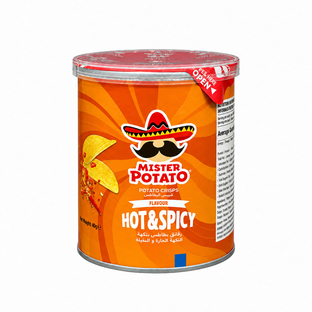 Mister Potato Crisp 40g (Hot & Spicy)