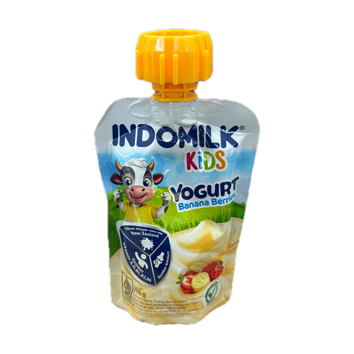 Indomilk Kids Yogurt (Banana Berries)