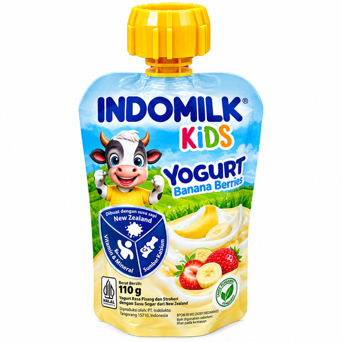 Indomilk Kids Yogurt (Banana Berries) 70g