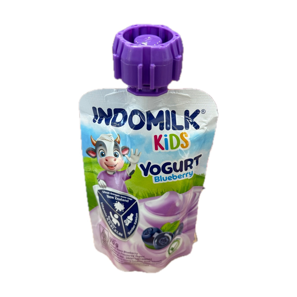 Indomilk Kids Yogurt (Blueberry)