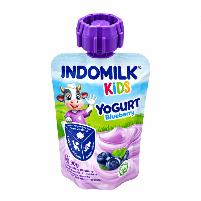 Indomilk Kids Yogurt (Blueberry)