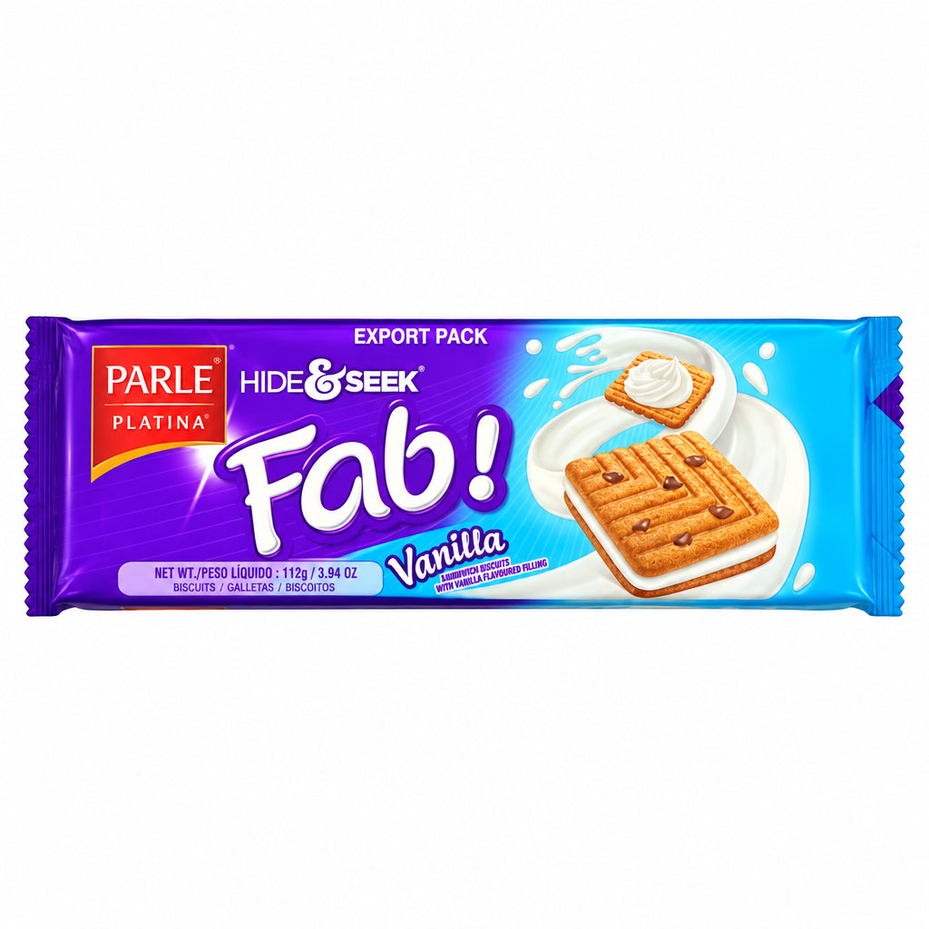 Hide & Seek Fab Vanilla Flavored Biscuits 112g