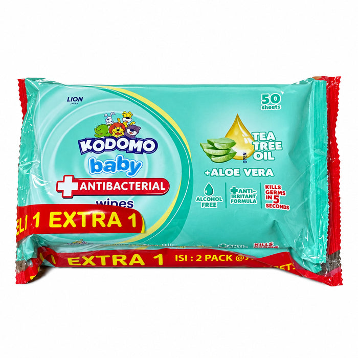 Kodomo Baby Wipes (50 Sheets)