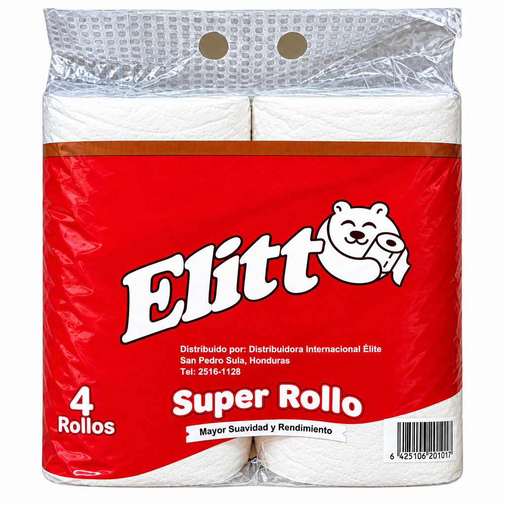 Elitt Toilet Tissue 4 Rolls Pack