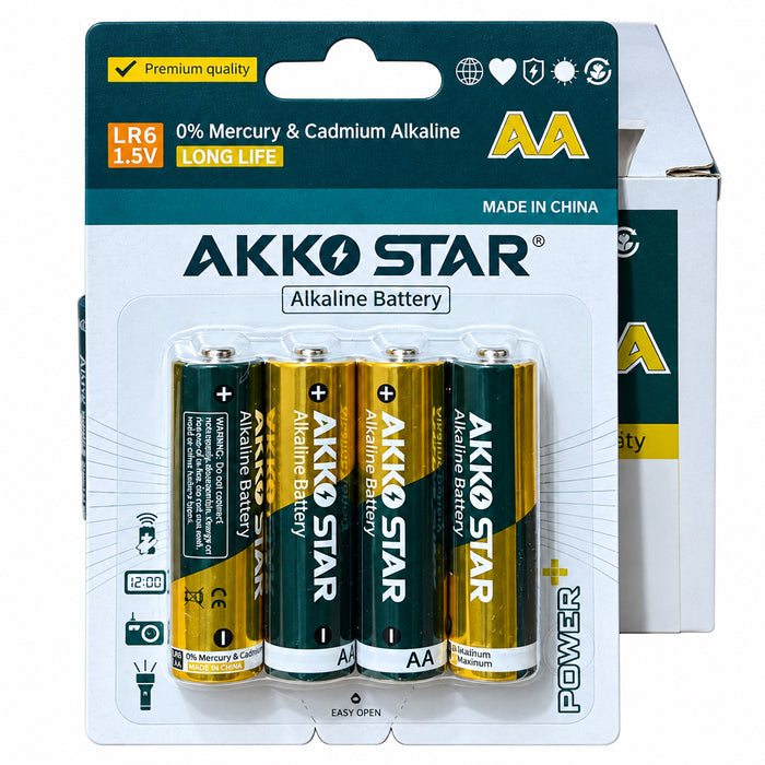 Akko Star AA Battery (4 Pack)