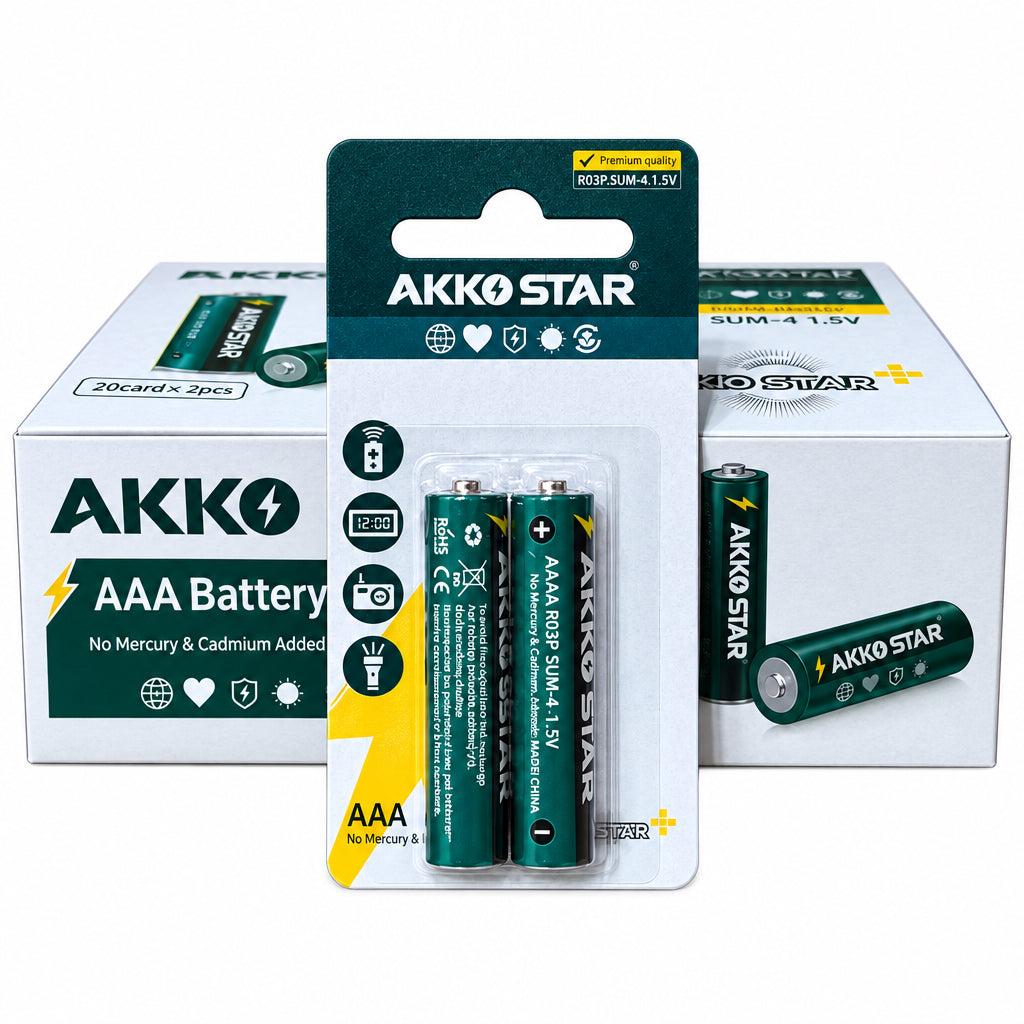 Akko Star AAA Battery (2 Pack)