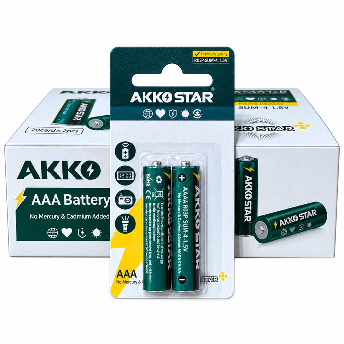 Akko Star AAA Battery (2 Pack)