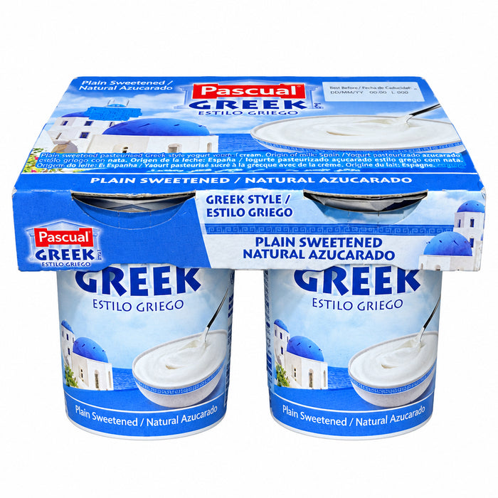 Pascual Greek Yogurt (Plain Sweetened)