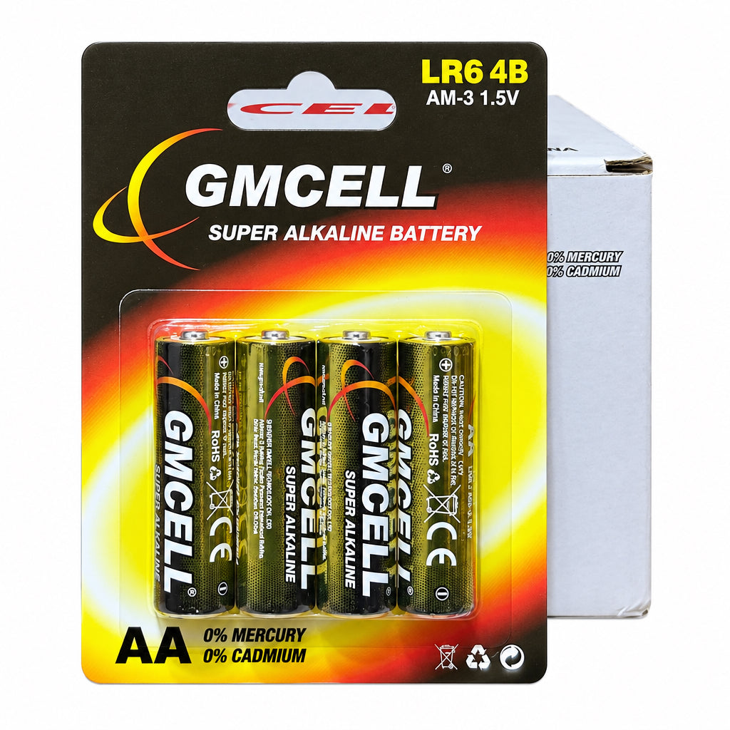 CMCELL Alkaline Battery (AA-4Pack)