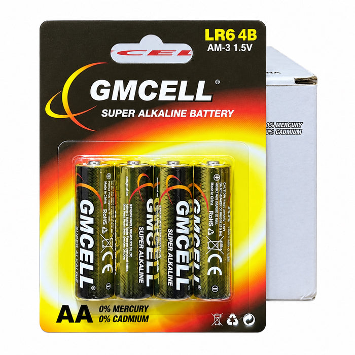 CMCELL Alkaline Battery (AA-4Pack)