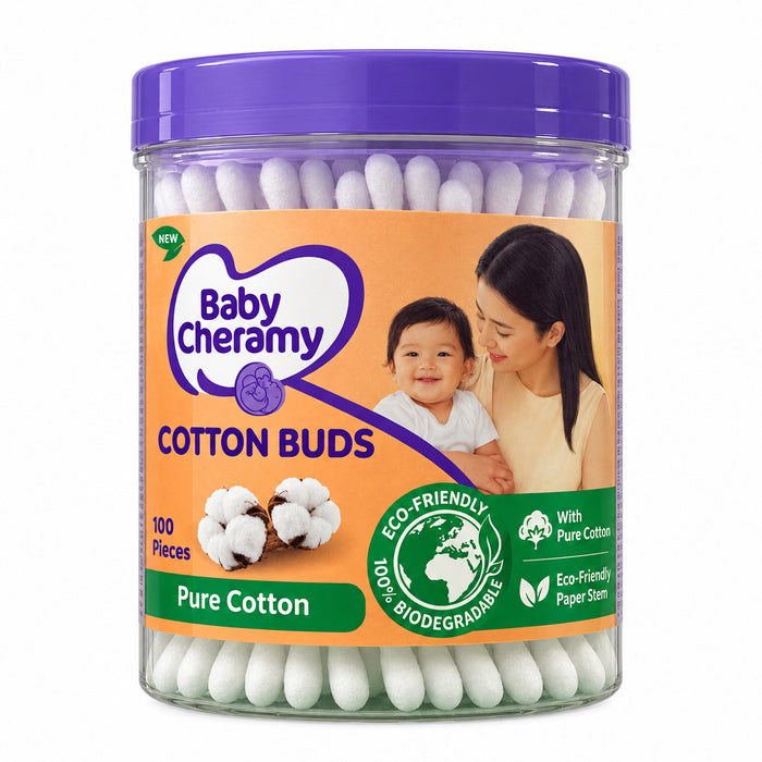 'Baby Cheramy' Cotton Buds (100 pcs)