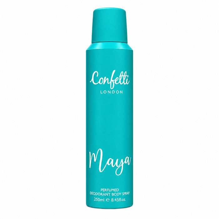 Confetti London 'Maya' Perfumed Deodorant Body Spray 250ml
