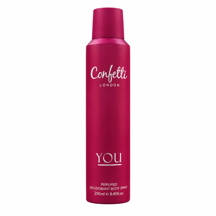Confetti London 'You' Perfumed Deodorant Body Spray 250ml