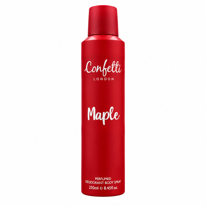 Confetti London 'Maple' Perfumed Deodorant Body Spray 250ml