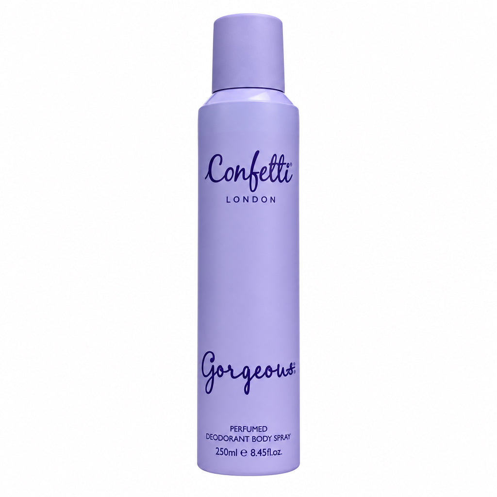 Confetti London 'Gorgeous' Perfumed Deodorant Body Spray 250ml