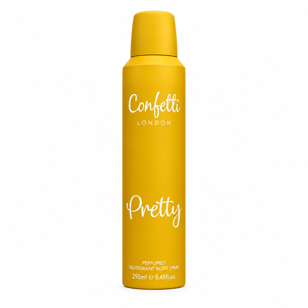 Confetti London 'Pretty' Perfumed Deodorant Body Spray 250ml