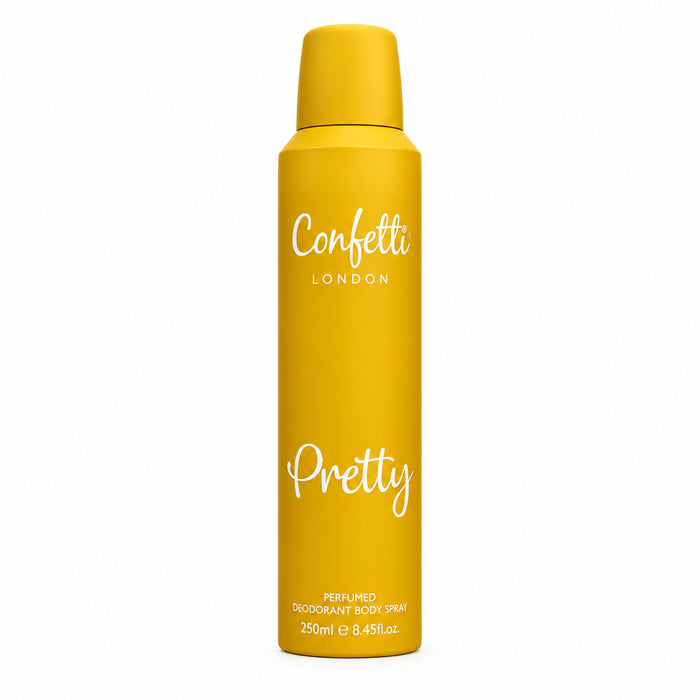 Confetti London 'Pretty' Perfumed Deodorant Body Spray 250ml