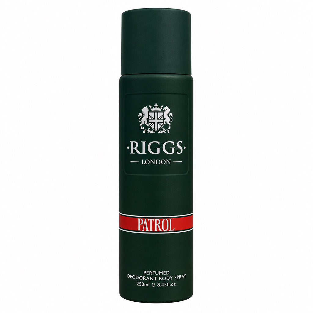 RIGGS LONDON 'PATROL' Perfumed Deodorant Body Spray 250ml