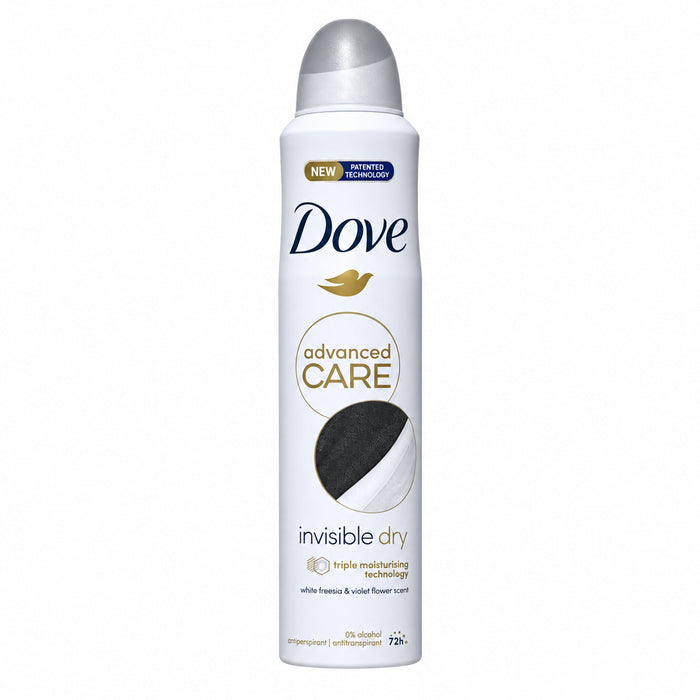 Dove Advanced Care Invisible Dry White Freesia And Violet Flower Scent 250ml