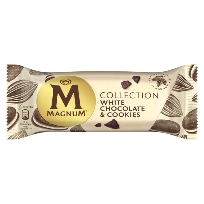 Magnum (White Chocolate & Cookies) 74g