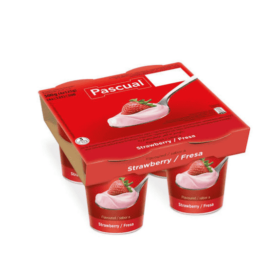 Pascual Yogurt (Strawberry/Fresa) Plain