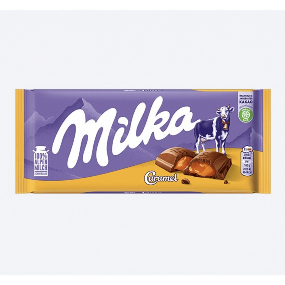 Milka Caramel Chocolate 100g