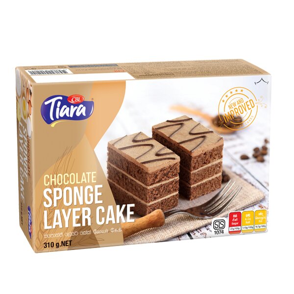 Tiara Chocolate Layer Cake 310g