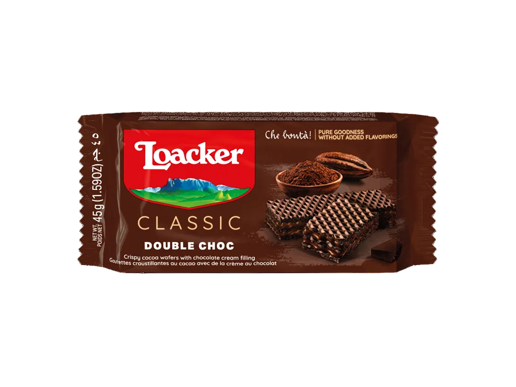 Loacker Classic Double Choc 45g
