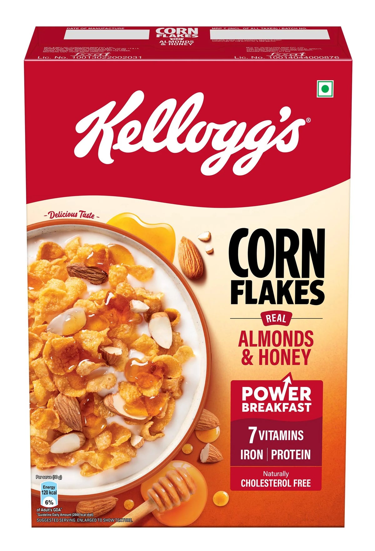 Kellogg’s Corn Flakes Almond & Honey 300g